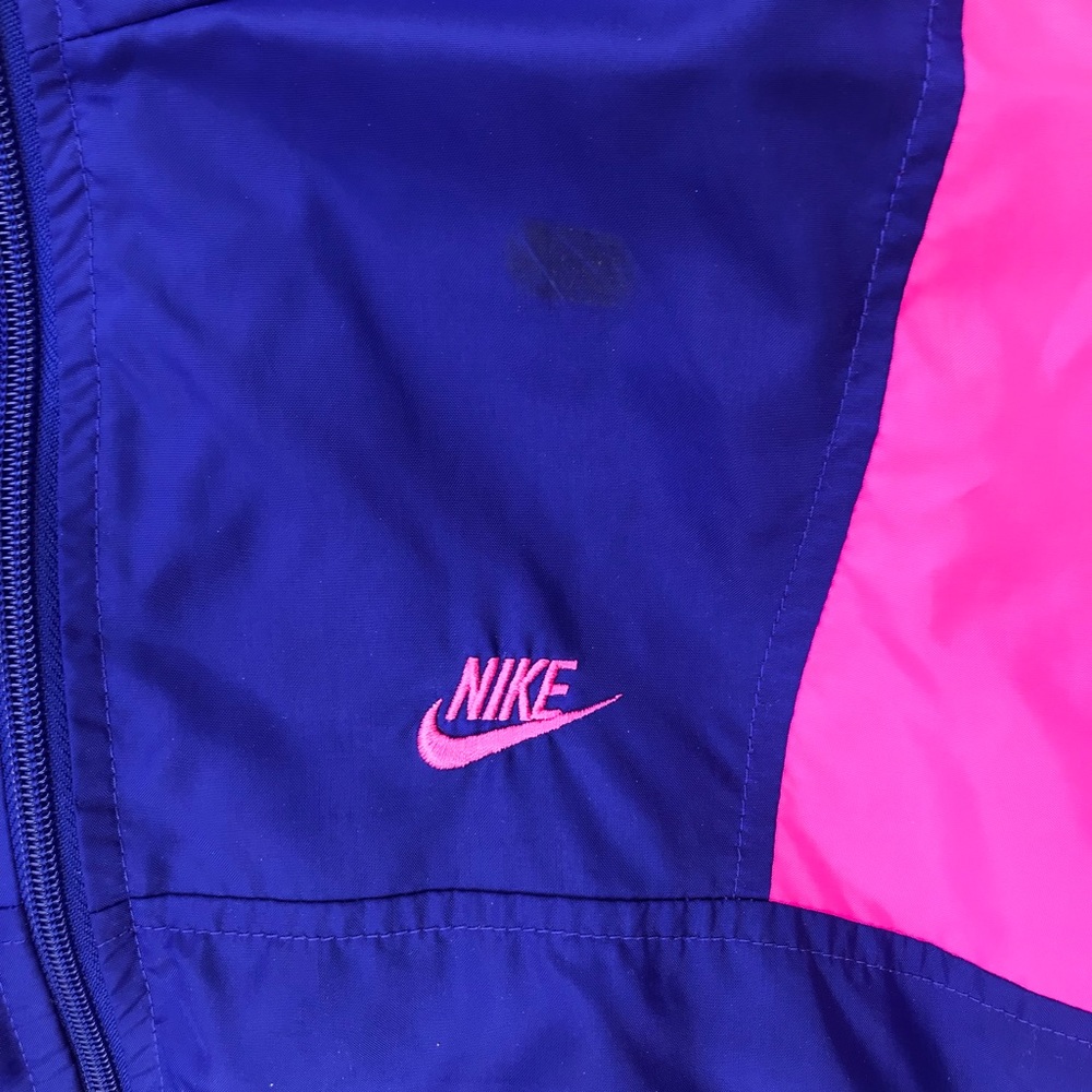 Nike Vintage windbreaker women’s neon small - Picture 6 of 8